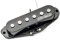 Wilkinson Série M High Output Alnico 5 Strat Micro Simple Bobinage Chevalet Pickup pour Guitare électrique Stratocaster, Noir