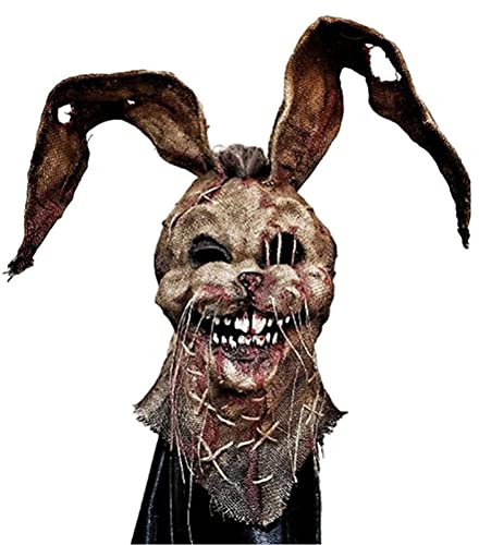 Kehyes Halloween Maske gruselige Vogelscheuche Gesichtsbedeckung gruselige Kopfbedeckung geeignet Halloween Party Kostüm Cosplay Requisiten