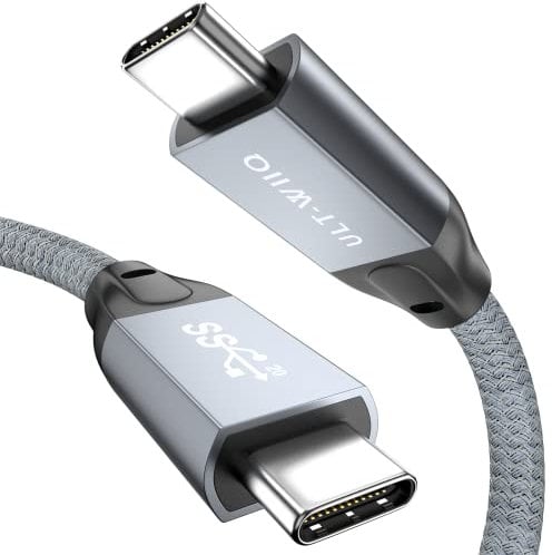 USB C Kabel auf USB C 20Gbps 100W 240W 3m, USB C 3.2 Gen2 x 2 Datenkabel, PD 3.1 EPR eMarker Schnelllade, 5K60Hz 4K144Hz 2K240Hz Videoübertragung für Laptop, Handy, Steam Deck, Tablet, SSD, Monitor