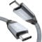 USB C Kabel auf USB C 20Gbps 100W 240W 3m, USB C 3.2 Gen2 x 2 Datenkabel, PD 3.1 EPR eMarker Schnelllade, 5K60Hz 4K144Hz 2K240Hz Videoübertragung für Laptop, Handy, Steam Deck, Tablet, SSD, Monitor