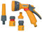 Hozelock Spray Nozzle & 5 Function Water Gun & Fittings Yard Garden Hose Pipe