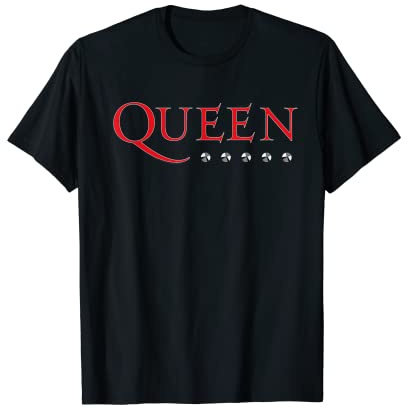 Logo oficial de Queen Camiseta