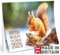 Kalender 2025, britische Tierwelt für Naturliebhaber, UK-Kalender A3, Monatsansicht mit 12 hochauflösenden Bildern (2025), Geschenke, Geburtstagsgeschenke – tolles Vatertagsgeschenk für Ihn
