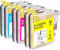 Tinnee LC-980 LC-985 LC-1100 Druckerpatronen XL Kompatibel für Brother LC-985 Brother LC-1100 Brother LC980 Patronen für DCP-145C DCP-195C DCP-165C MFC-250C MFC-490CW MFC-5490CN MFC-5890CN MFC-6490CW