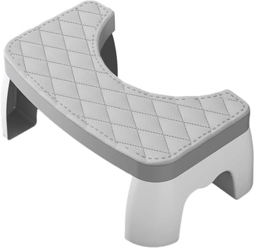 Tabouret De Toilette Physiologique | Marche Pied Toilette pour Adultes Et Enfant | Marche Pied WC pour Adulte | Repose Pied en PP Matériel pour Adopter La Position Squatty AntiConstipation