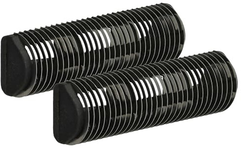 vhbw 2x Klingenblock kompatibel mit Braun Formula 3511 | 3512, 3025, 3509, 3520, 3525, 1, 3008, 3012, 3020, 3009, 3010 Rasierer Schwarz