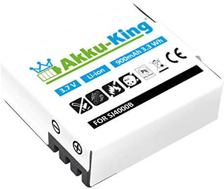 Akku kompatibel mit Akaso PG1050 - Li-Ion 900mAh - für EK7000 PRO