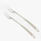 IMEEA 2 Pcs Meat Fork Stainless Steel Carving Forks 13 Inch Two Prong Fork Meat Cooking Forks for Chicken Turkey Beef Barbecue