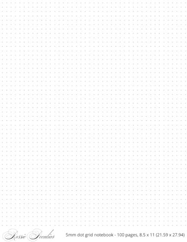 Rossie Peculiar 5mm Dot Grid Notebook