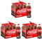 Coca-Cola Classic, Pure Erfrischung mit unverwechselbarem Coke Geschmack in stylischem Kultdesign, 12 x 500 ml Einweg Flasche (Packung mit 3)