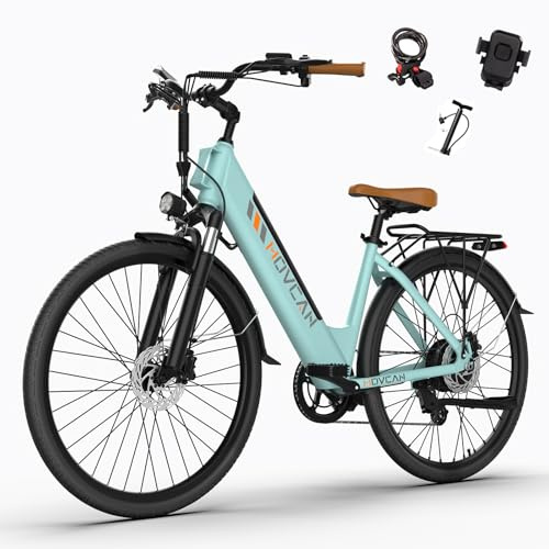 Movcan V80 Electric Bike, 1000W Motor 48V 624 Wh Removable Battery