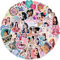 50 Pcs Singer Melanie Martinez Sticker, Popular Singer Stickers Waterproof Sticker for Water Bottles, Laptop, Scrapbook, Skateboard Suitcase, Cute Trendy Music Stickers for Adults, Teen, Fans