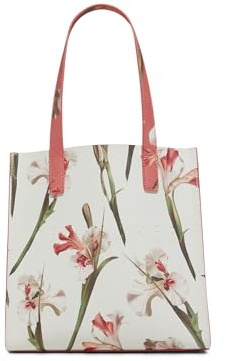 Ted Baker Icon-Tragetasche, Pink/Weiß, Small, Icon-Tragetasche