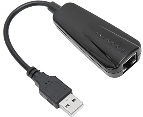 ZJchao Adaptateur Wii à USB, PC USB Extender vers Ethernet Adaptateur 2.0 à 10/100 Mbps Net LAN Pluggable Compatible pour Les Victoires pour OS X
