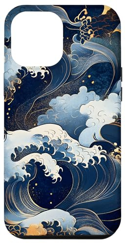 Ocean Waves Nature Japanese Case for iPhone 12 Pro Max