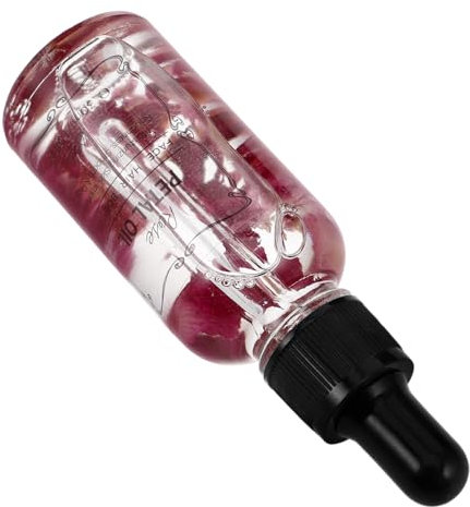 Ipetboom ätherisches Rosenöl rosafarbenes Körperöl Rosenöl für empfindliche Haut Rosenöl bio Rosenöl zur Hauternährung Rosenöl für die Elastizität der Haut Rosenöl für die Haare Glas rot