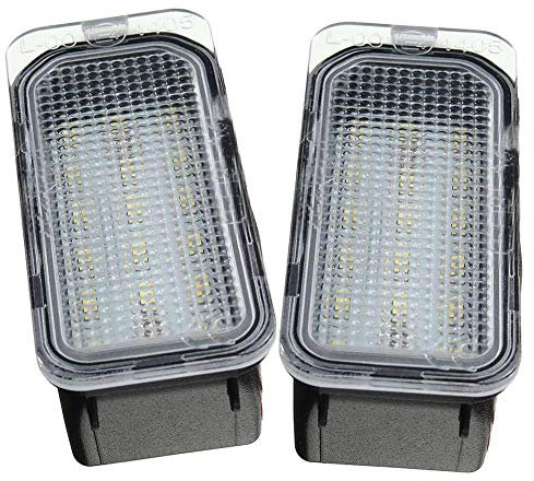 Kennzeichenbeleuchtung, Nummernschildbeleuchtung Number-Kennzeichen Licht for Ford Focus Mk II Fiesta Mk VII Mondeo MK IV Kuga S-Max 2008-2019 Blinker Lampen