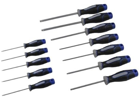 US PRO INDUSTRIAL 12PC Torx Star Screwdriver Set T6 - T45 4618