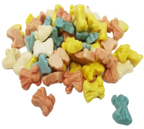 Fruchtgummi Geister fluffig mit Erdbeer Sahne Geschmack 175g
