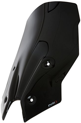 Puig 7617N Tourenscheibe Plus optimierte Aerodynamik, Schwarz