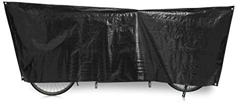 Vk International Unisex – Adult Bicycle Cover 2260050750 Bicycle Cover, Black, 110 x 300 cm