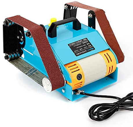 Lijadora de banda eléctrica de doble eje, 950 W, 220 V