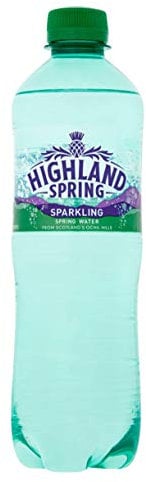 24 x 500ml Sparkling Mineral Water Healthy Fizzy Soft Drink UK