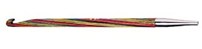 KnitPro K20755 Tunesiche Tunesische Häkelnadel, Wood, Mehrfarbig, 15 cm / 12mm