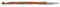 KnitPro K20755 Tunesiche Tunesische Häkelnadel, Wood, Mehrfarbig, 15 cm / 12mm