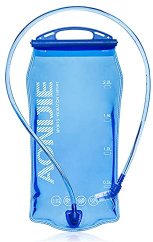 1L/1.5L/2L vessie d'eau étanche réservoir d'eau Pack d'hydratation Remplacement Cyclisme Course randonnée Camping hydratation vessie (2L/70oz)