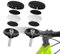 EFEALL Airtag Fahrradhalterung Anti-Diebstahl-Airtag-Hülle wasserdichte Airtag-Fahrradhalterung Versteckte Passform Headset-Rohr 31,8 mm Fahrrad (AirTag Nicht enthalten)