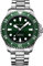 SEA-GULL Seagull Armbanduhr für Herren, modisch, automatisch, mechanisch, 100 m, wasserdicht, Taucheruhr, Saphirglas, Business-Armbanduhr, grün, Tauchen