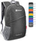 ZOMAKE Ultraleicht Faltbarer Rucksack 20L,Kleiner Rucksäcke Wasserdicht Wanderrucksack Packable Backpack für Damen Herren Outdoor Wandern(Mittelgrau)