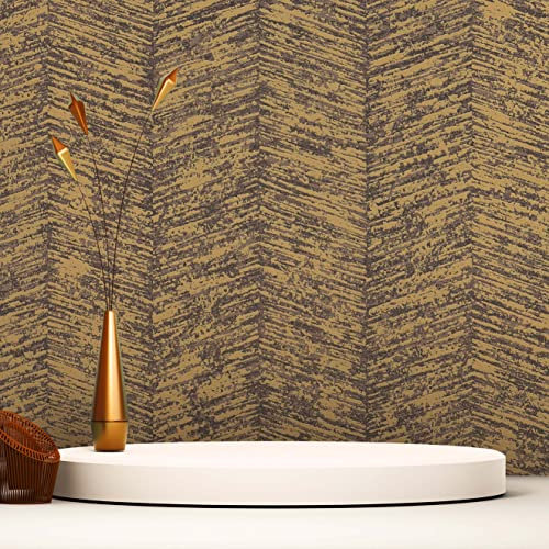 TADESSI WTD Carlo M1-No.1830 Papier peint intissé Motif moutarde