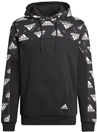adidas Men's M Fl Gfx Hoodie Hooded Sweatshirt