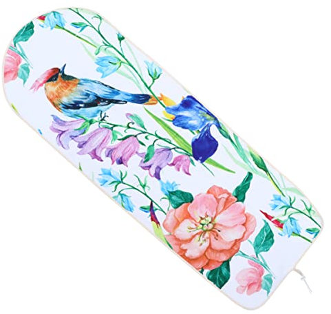Milisten Thick Ironing Board Cover Pad Replacement Board Protection Bird Pattern Insulation Case for Heat-resistant Use