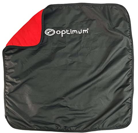 Optimum Schwimm-Wickelunterlage – Wechseln Sie mühelos aus Ihren nassen Anzügen überall mit unserer tragbaren und wasserdichten Wickelunterlage – Einheitsgröße, Schwarz/Rot, schwarz/red, Einheitsgröße