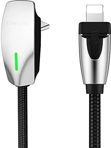 YONZEE USB-C to Lightning Cable for Tesla Model 3/Y/S/X - 6ft Charger Type-C to Lightning Cable, 60W Fast Charging Cord Compatible with iPhone 14/13/12/11/XS/XR/X/8/7/6/5/SE
