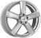 Dezent Felge TU silver 6.0Jx16 ET50 5x100 Diamant Silber TTUO6SA50E