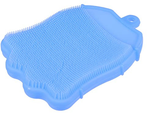 minkissy Badebürste Haar Duschbürste Kopfhautwäscher Haar Kopfhaut Silikon Luffa Shampoo Für Frauen Badeschwamm Für Kleinkinder Haar-kopfhautbürste Gesicht Schwammbürste Fräulein Kieselgel