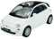 Welly FIAT 500C Cabrio Weiss Ab 2009 1/34-1/39 Metall Modell Auto Die Cast Neu im Kasten