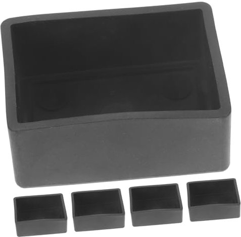 Housoutil 8pcs Furniture Foot Cover Floor Chair Silicone Chair Leg Covers Rubber Chair Tips Rubber Furniture Feet Chair Feet Caps Outdoors Chairs Furniture Feet Caps Pvc Square Picnic Table