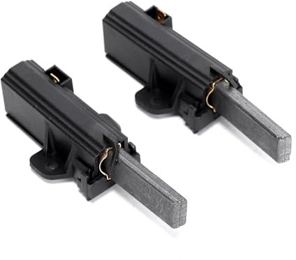 2pcs Carbon Brush Holder for Washing Machine 105982,124309(13.5x5x34mm) Compatible with Whirlpool Zanussi