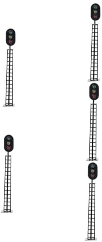 HAPINARY 5 Stück Elegante Mini-signallampe Modell Miniatur-ampel Für Sandtisch Für Mini-hausdekor Eisenbahn-szenen-layouts