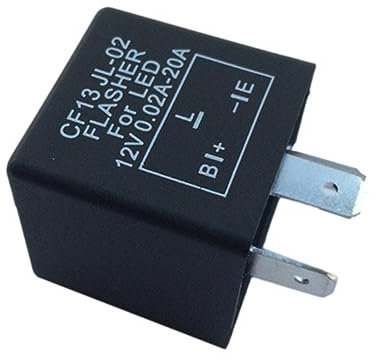DRESSOOS Blinkrelais - Pin-blinkrelais Elektronische Blinker Auto 3-polig Autozubehör