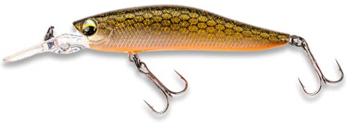 LMAB KØFI Flash Vibe 67SP MR Golden Roach Twitchbait Wobbler