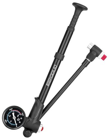 Hochdruck-Stoßdämpferpumpen für Vordergabel und Hinterradaufhängung, tragbare kleine Pumpen, Inflator für Fahrrad, 300 PSI Luftpumpen