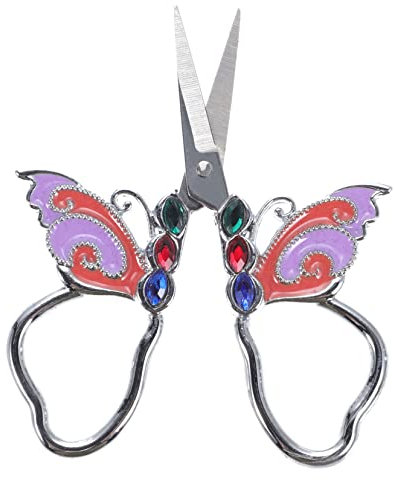 PERSELOSO Vintage Stickschneider Mit Detaildesign Kleine Kunstschere Für -näharbeiten Hochwertiger Stoff Und Garnschneider Für Haushalt Und Handwerk