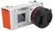 Fotocamera DSLR, 70MP 4K 50x Zoom Focus Auto Focus Angolare F1.8 Digital Camera con Flash a Doppio Schermo per Viaggi, Dotato di Wifi, Zoom Digitale 50x (WHITE)