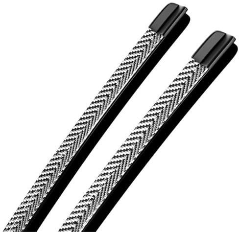 Wischblätter Für Opel Für Meriva AB 2003-2017, 2 Stück Frontscheibenwischerblätter Aus Kohlefaser Scheibenwischer(Carbon Fibre,Mer*iva A 2003-2010)